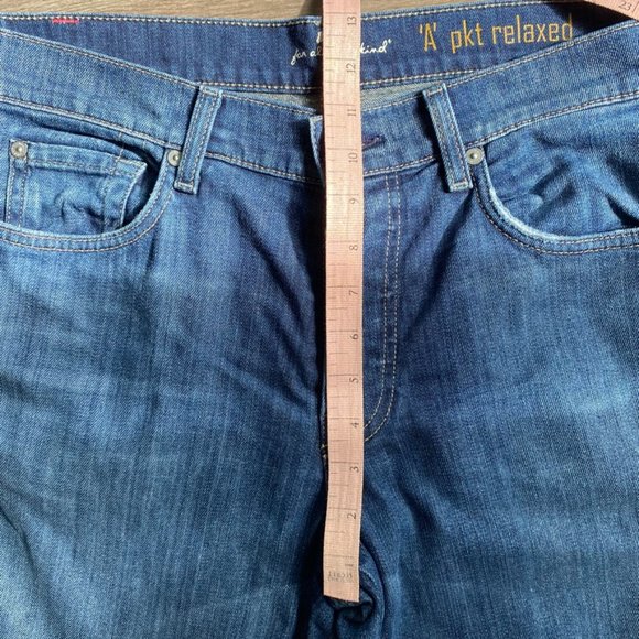 7 For All Mankind "A PKT" Relaxed Fit Jeans - Picture 7 of 14